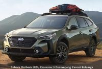 Subaru Outback 2024, Crossover 5 Penumpang Favorit Keluarga